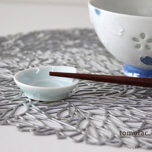 Chopstick Rest White Porcelains Made in Japan HASAMI Ware HAKUSAN TOKI Deformation Stack