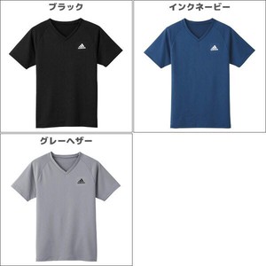 【グンゼ】adidas　VネックTシャツ