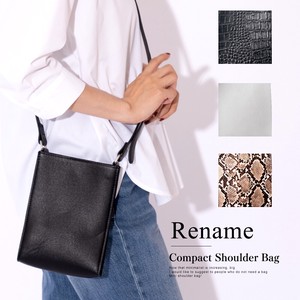 Rename Synthetic Leather Compact Shoulder Bag