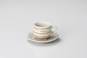 白渦コーヒー碗 【日本製    磁器】