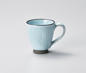 马克杯 陶器 蓝色 日本制造