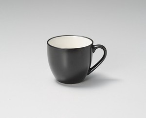 Mug Porcelain black Made in Japan
