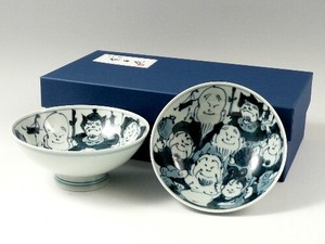 Rice Bowl The Seven Deities Of Good Fortune
