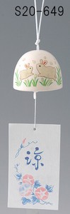 Japanese summer features Ornament Interior Wind Chime Parent And Child Rabbit