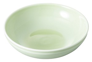 メロウグリーン 5.0鉢  【日本製  磁器】