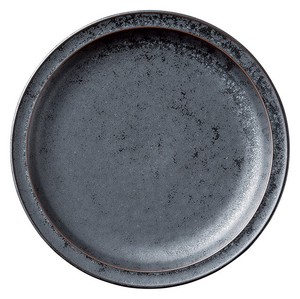 Main Plate Porcelain black Made in Japan