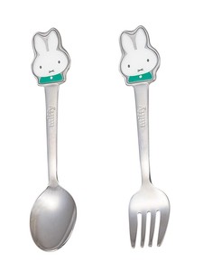Miffy Green Spoon Fork