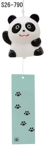 Japanese summer features Ornament Interior Panda Bear Wind Chime