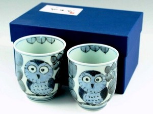 Japanese Tea Cup Owl