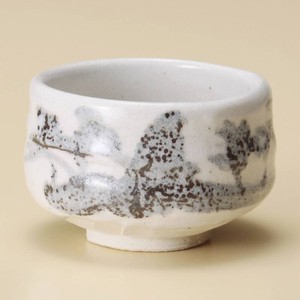 白山水抹茶碗[日本製/美濃焼/和食器]