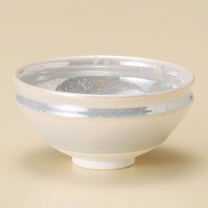 虹彩白抹茶碗[日本製/美濃焼/和食器]