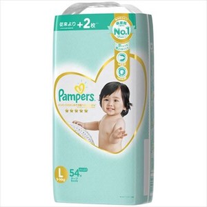 Pampers First Time Tape Ultra Jumbo Size L 4 Pcs