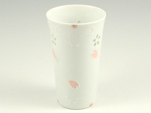 クリスタル桜(ピンク)　ビアカップ