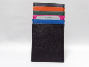 Card Case Colorful Genuine Leather Made in Japan