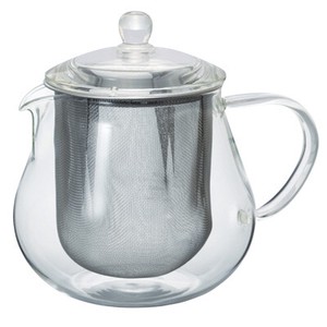 Tea Pot Leaf Clear 450ml