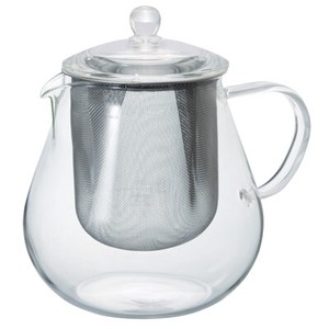 Tea Pot Leaf Clear 700ml