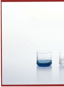 江戸硝子　八千代窯　杯【日本製　ハンドメイド　伝統工芸品　クリスタルガラス　ガラス製】
