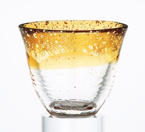 Barware Glasswork Gold Foil Made in Japan