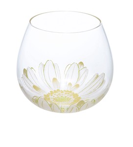 Cup/Tumbler Fleur Glasswork White Made in Japan
