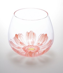 杯子/保温杯 粉色 玻璃制 日本制造