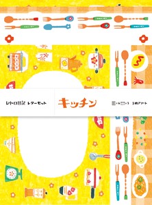Furukawa Shiko Letter set Retro Diary Assortment Kitchen
