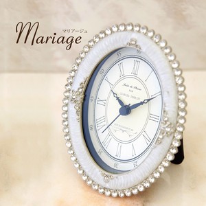 Table Clock Mariage Table Clock Oval