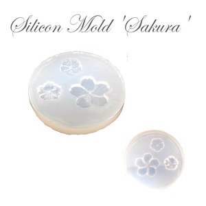 Material Flower Silicon Sakura 3-types