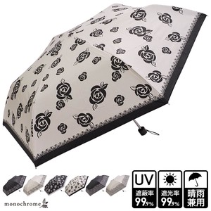 AL 20 S/S All Weather Umbrella Mono Tone Folding Cat Rose Countermeasure