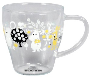 The Moomins Heat-Resistant Glass Mug The Moomins