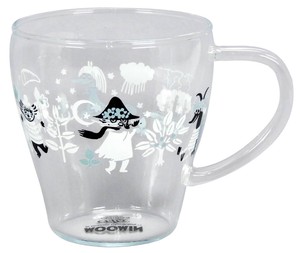 The Moomins Heat-Resistant Glass Mug Snufkin Moomin