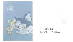 【誕生80周年】 Tom and Jerry A5ノート T/JA5ノート(T&J) ED038-14