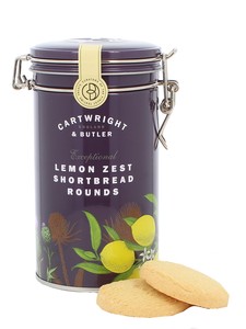 CARTWRIGHT & BUTLER レモンショートブレッド（缶）