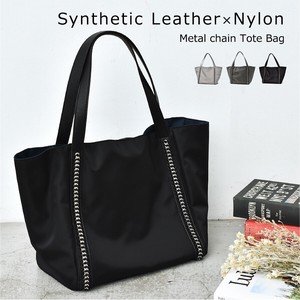 20 Nylon Artificial Leather Nylon Chain Tote A4