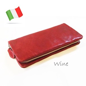 SALE Italy Leather Round Long Wallet