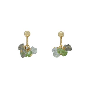 3 Types Natural stone Earring