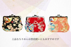 Japanese Bag Gamaguchi Japanese Pattern