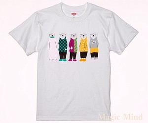 新作☆【五人クマ】ユニセックスTシャツ