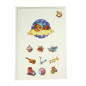 Greeting Card Classic Line Message Card