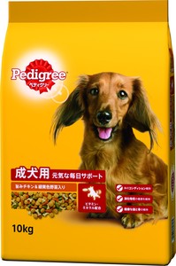 [マース] ペディグリー 成犬用 旨みチキン＆緑黄色野菜入り 10kg