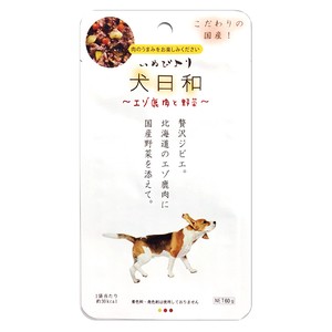 [わんわん] 犬日和レトルト エゾ鹿肉と野菜 60g【4月特価品】