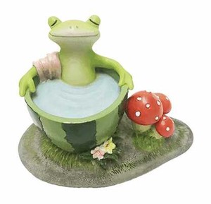 Object/Ornament Mini Watermelon Frog
