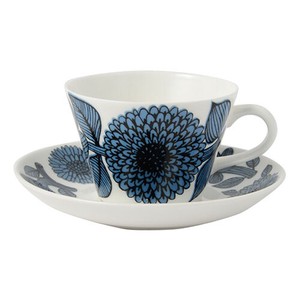 Cup & Saucer Set Coffee Cup and Saucer Blue