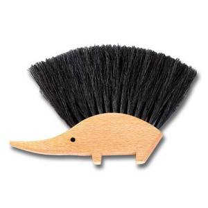 RED Hedgehog Table Brush