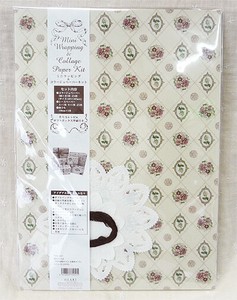 pin Collage Paper Kit Botanical ROSE Series