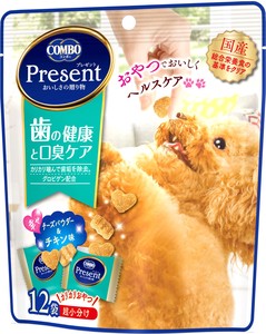 [日本ペットフード] コンボ プレゼント ドッグ おやつ 歯の健康と口臭ケア 36g