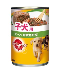 [マース] ペディグリー 子犬用 ビーフ＆緑黄色野菜 400g