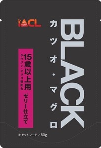 [イトウ＆カンパニー] BLACK カツオ・マグロ 15歳以上用 ゼリー仕立て 80g