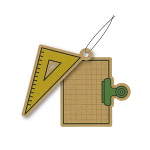charmcard [チャームカード]　文具 三角定規