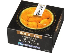 K&K 缶つま極 北海道利尻島むしうに エゾバフンウニ 100g x1