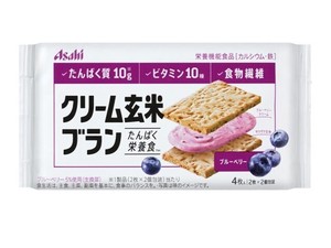 [Energy Food] Asahi Cream Brown Rice Bran Blueberry Effect Food Product